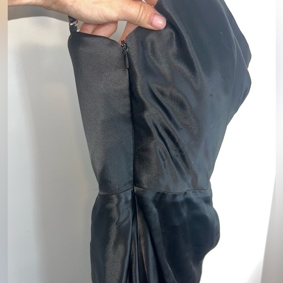 House of CB Black Satin Dress - Picture 11 of 14